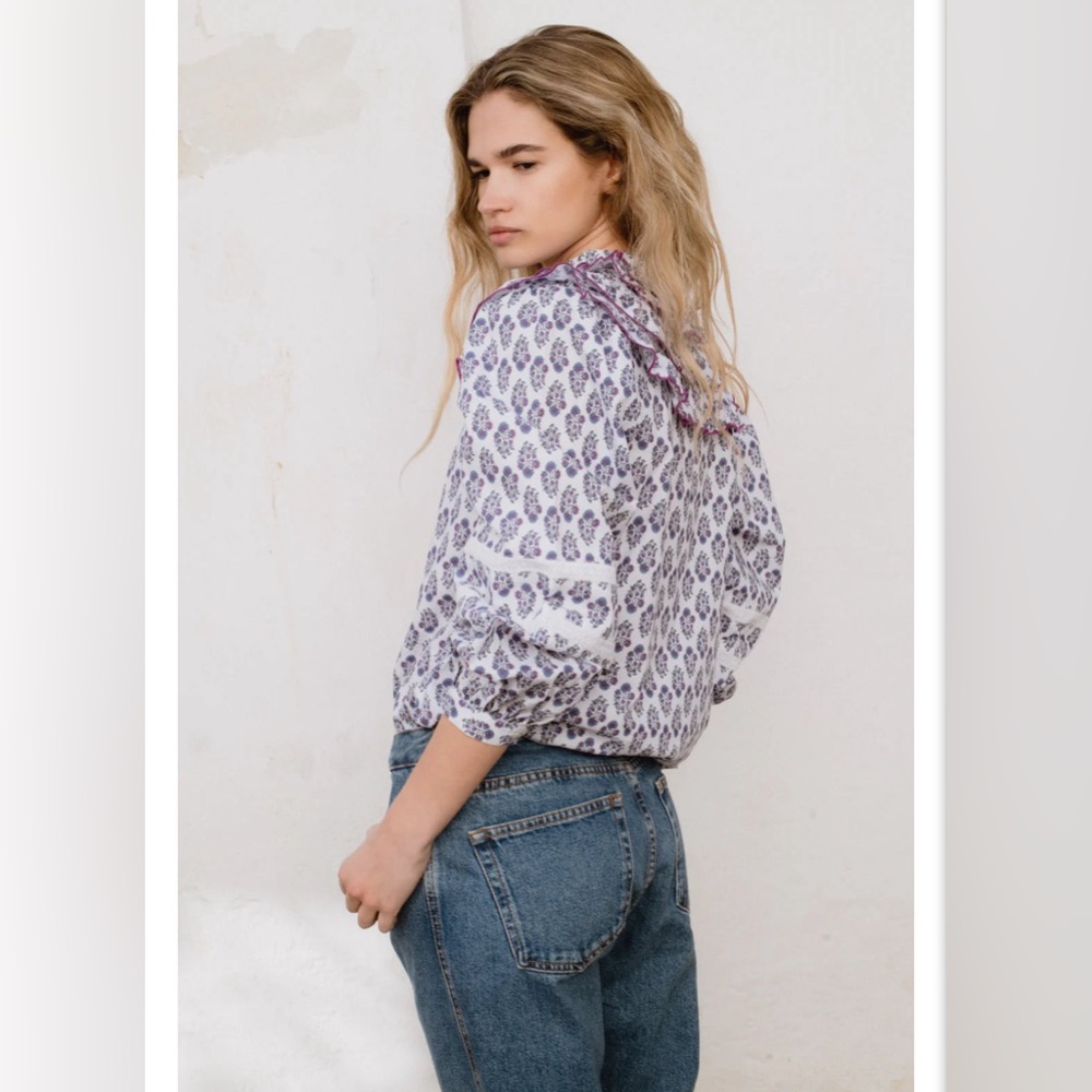 🆕 Elsa Blouse Lilac - Picture 4 of 4